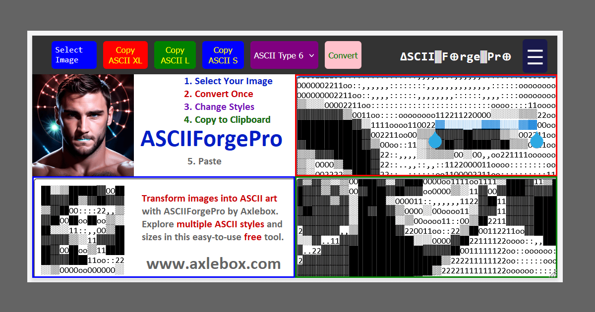 ASCII Forge Pro Preview