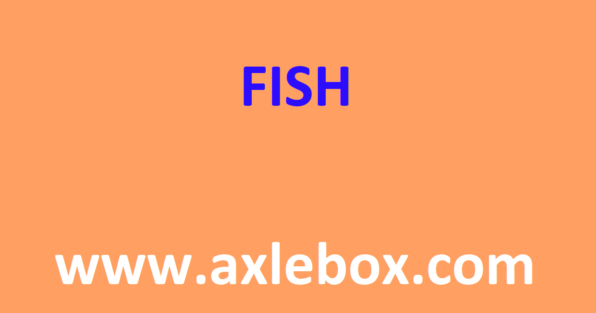 Guess The Fish Preview