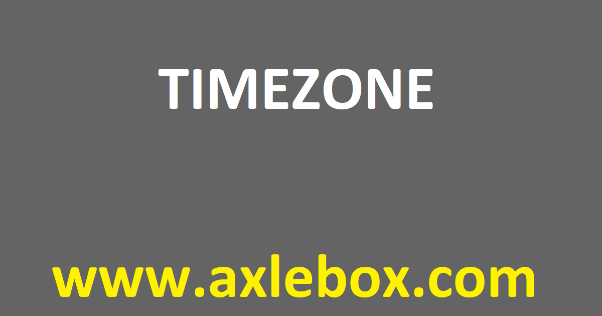 Timezone Preview