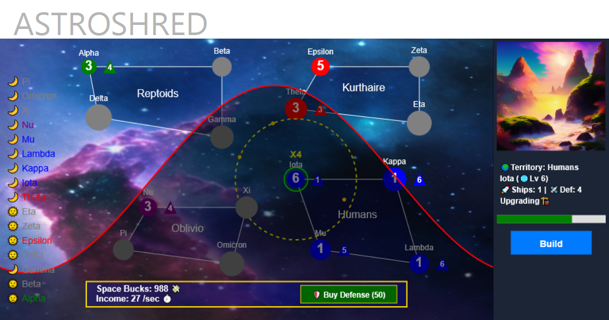 Astroshred Gameplay Preview