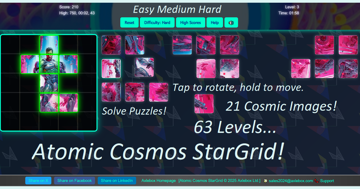 Atomic Cosmos StarGrid Preview